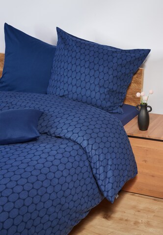 SCHIESSER Duvet Cover 'Drops' in Blue