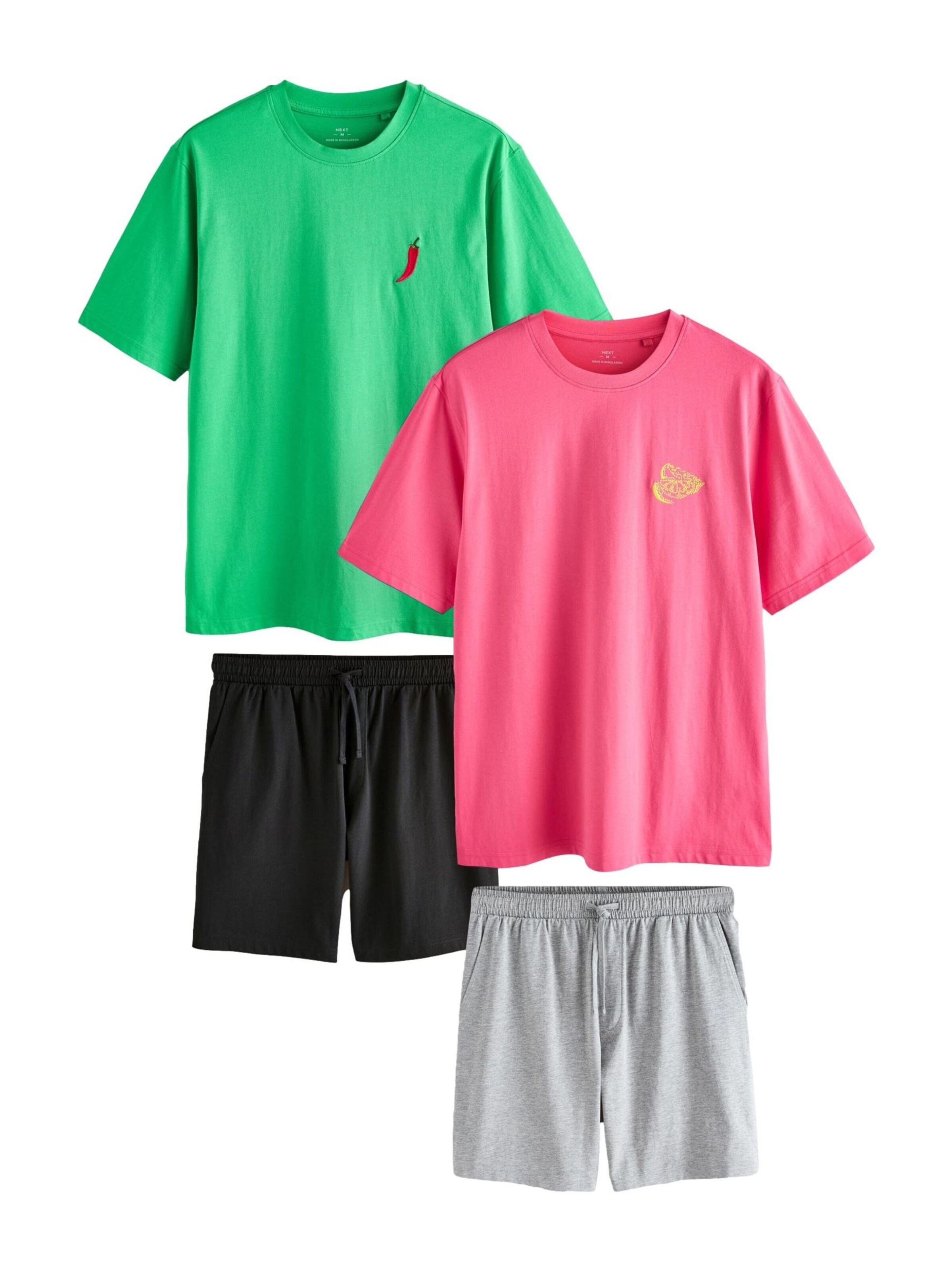 Next Pyjama in Grün: Vorderseite