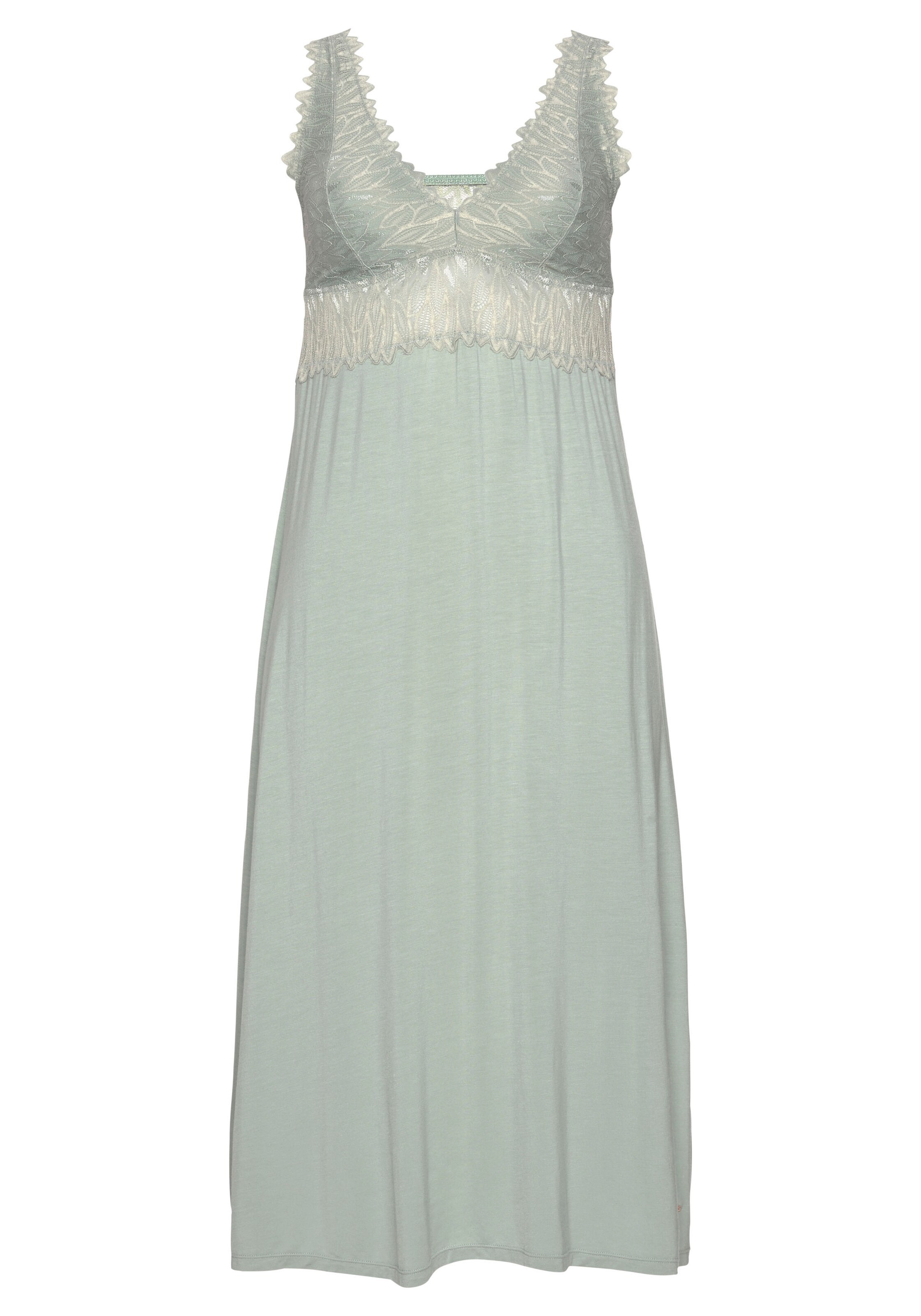 LASCANA Неглиже в Зеленый: спереди