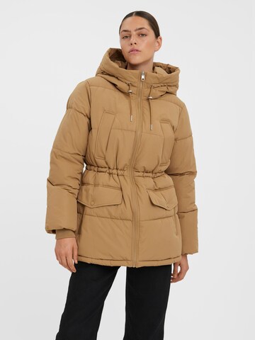 Veste d’hiver 'ELANOR' VERO MODA en beige : devant