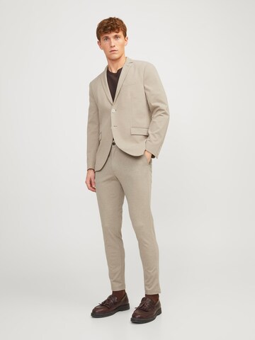 JACK & JONES Slim fit Pants 'MARCO' in Beige