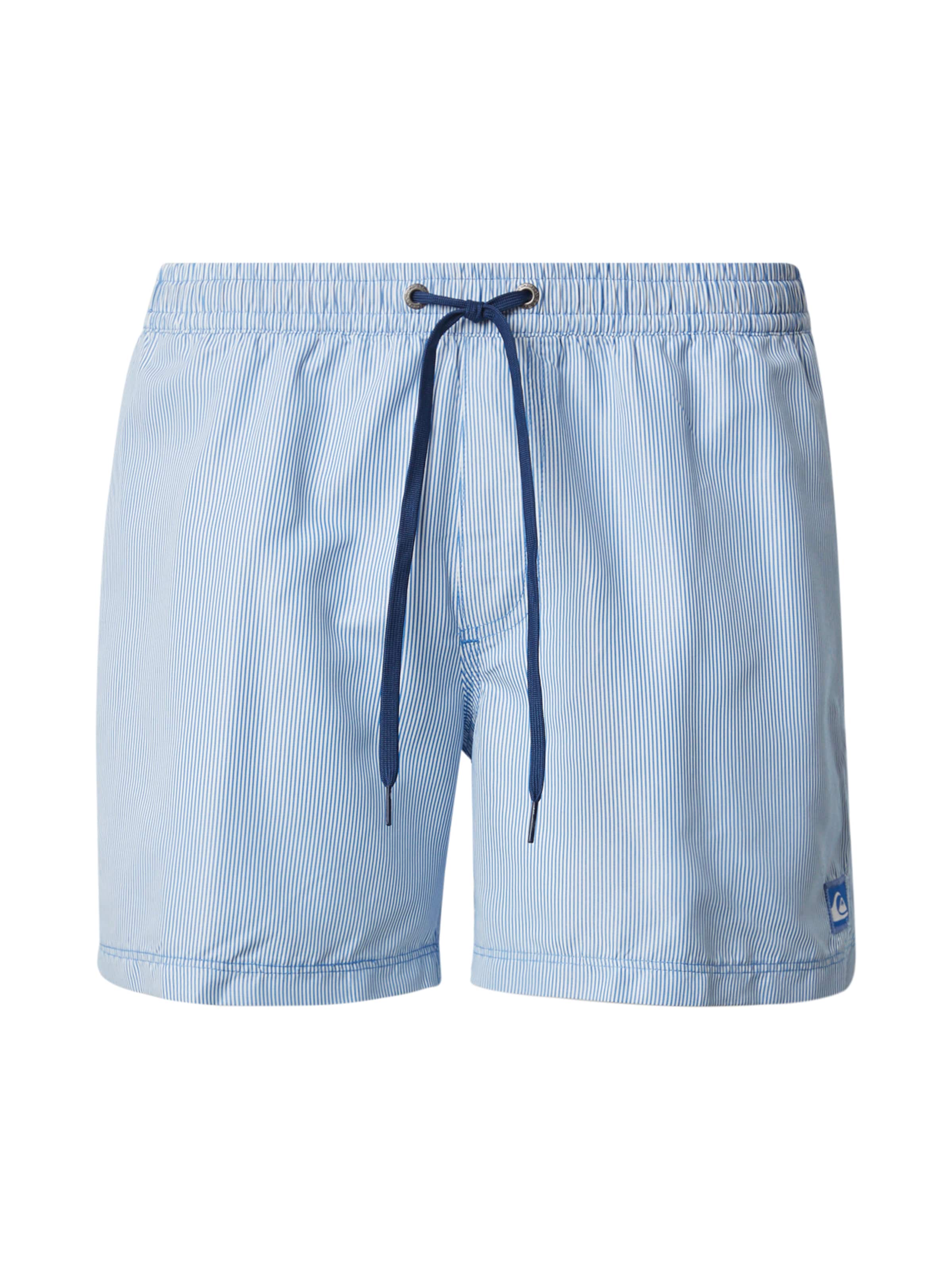 QUIKSILVER Zwemshorts 'Deluxe 1' in Blauw: voorkant