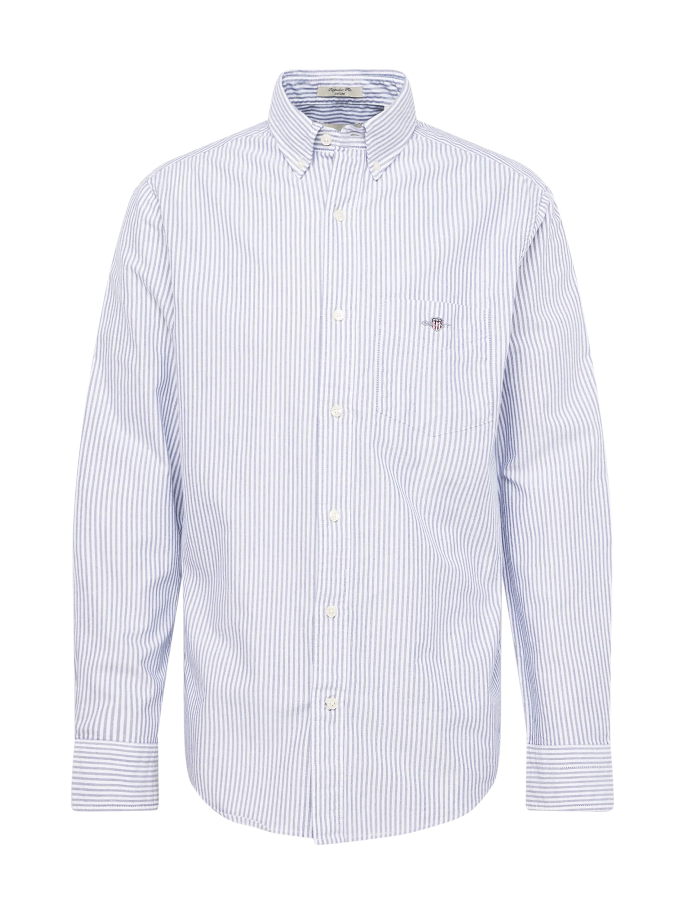 GANT Regular Fit Skjorte i hvid: forside