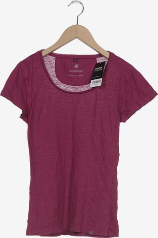 HempAge T-Shirt XS in Pink: predná strana