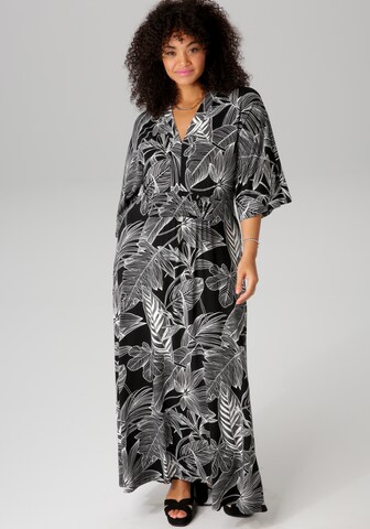 Aniston Dress in Black: front