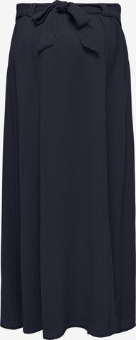 Only Maternity Rok in Blauw: voorkant