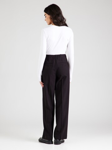 Wide Leg Pantalon à plis 'YASBLANA' YAS en noir