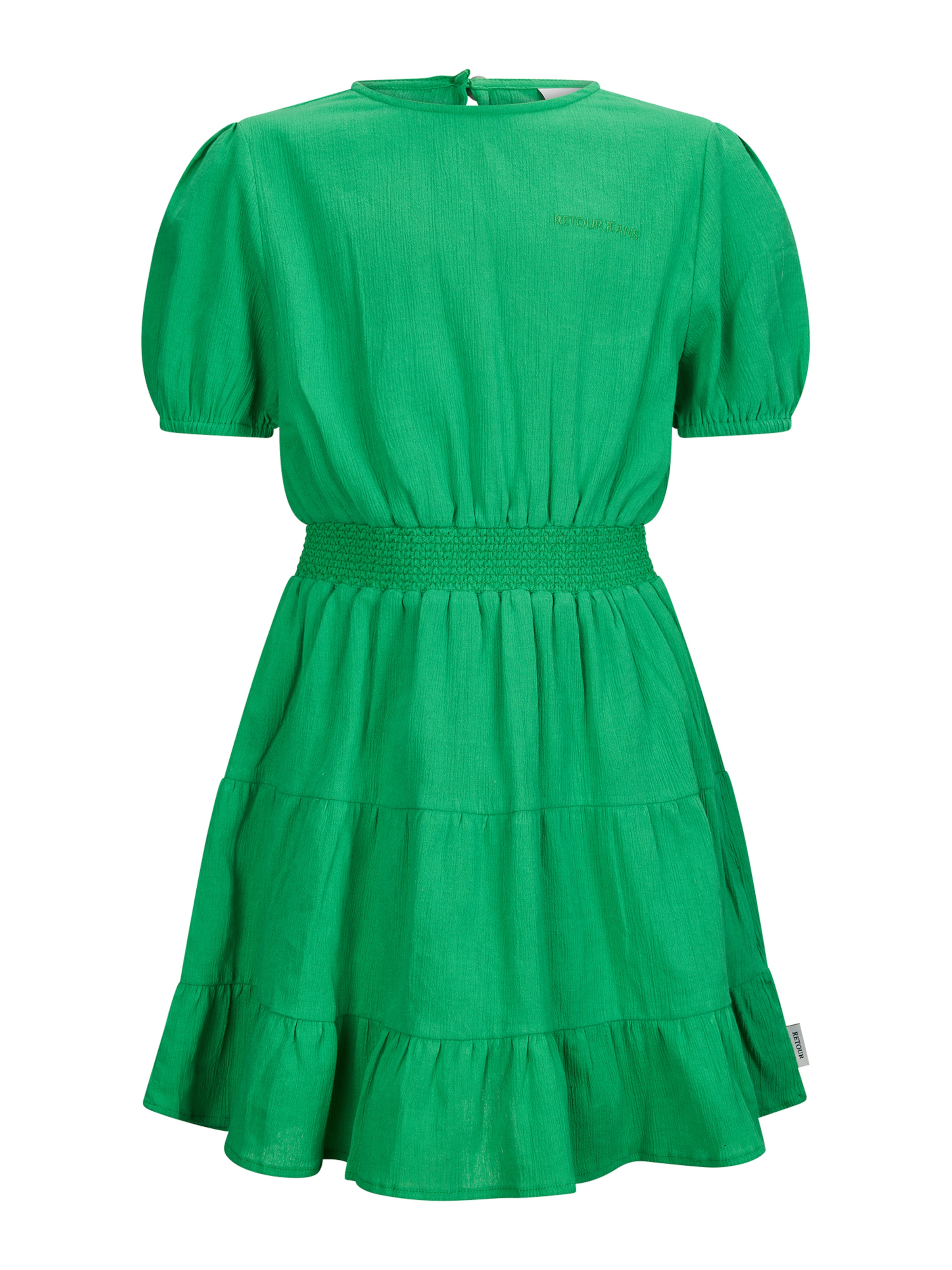 Rochie 'Conchita' de la Retour Jeans pe verde: față