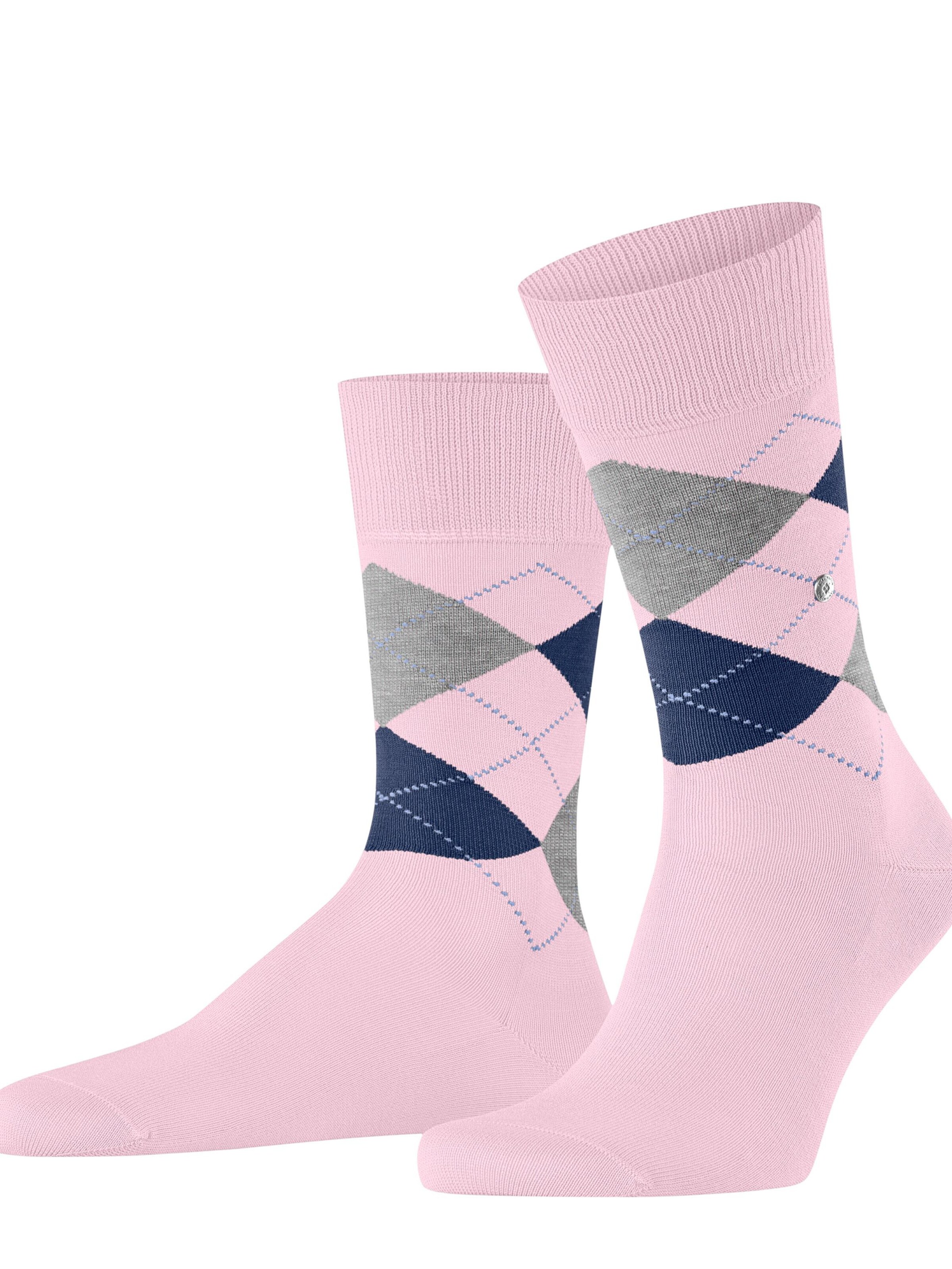 BURLINGTON Socks 'Manchester' in Pink: front