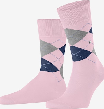 BURLINGTON Socks 'Manchester' in Pink: front