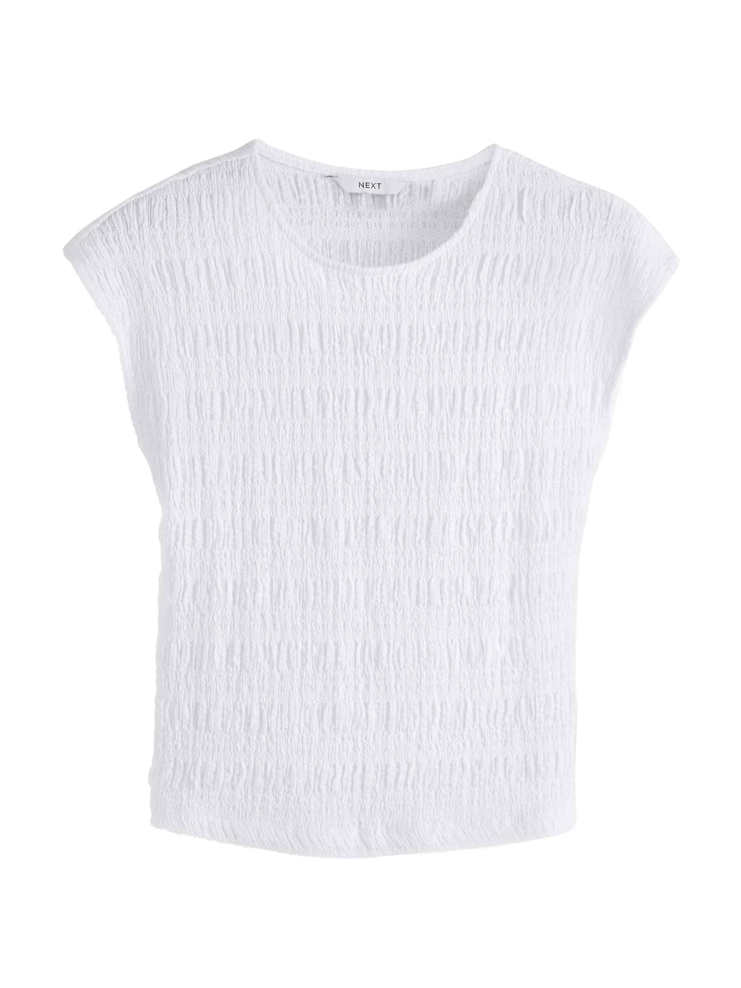 Next Tričko - Biela: predná strana