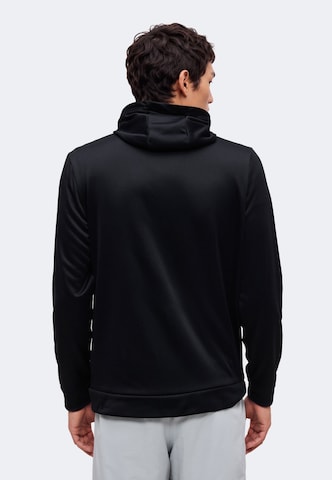 UNDER ARMOUR - Chaqueta deportiva 'AF' en negro: atrás