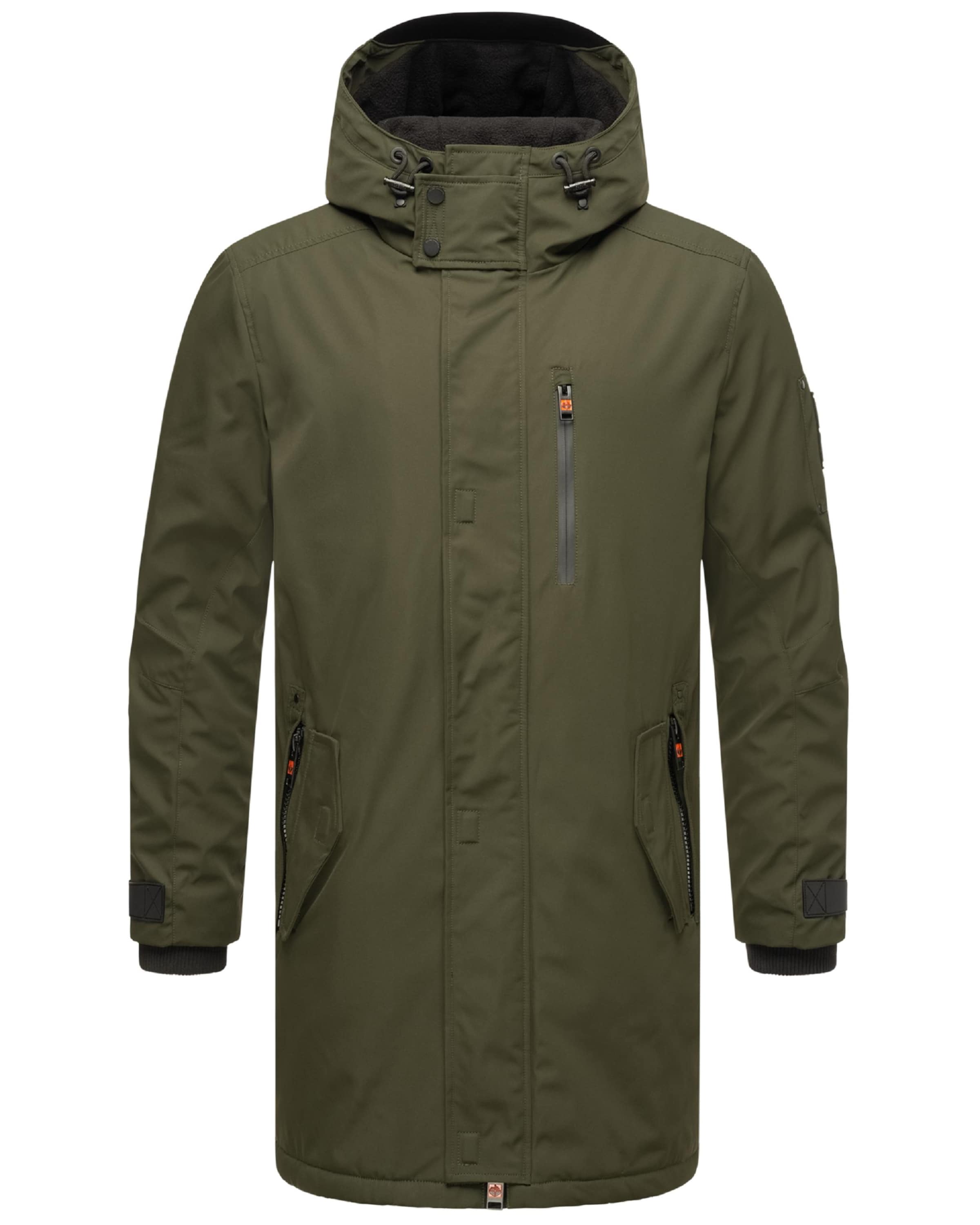 STONE HARBOUR - Casaco funcionais 'Lanzoo' em verde: frente