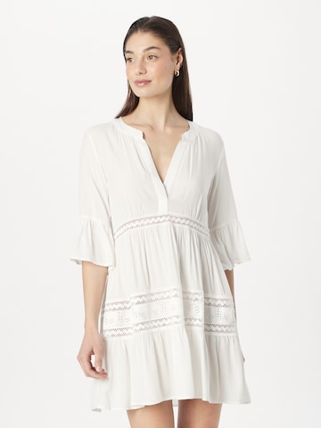 LingaDore Beach Dress in White: front