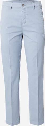 Pantalon à plis 'Summer Spirit' MAC en bleu : devant