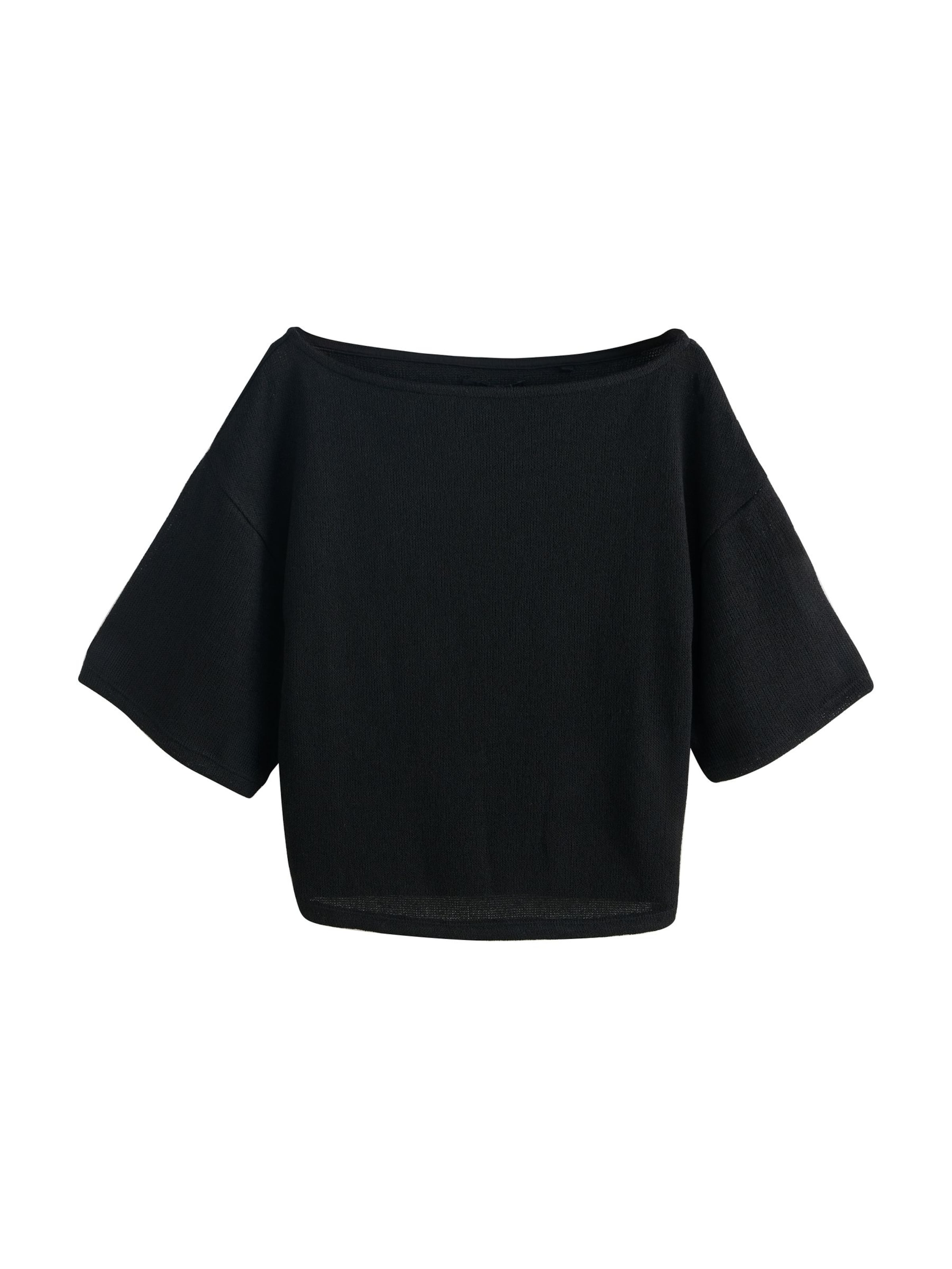 Pulover de la Next pe negru: față