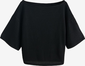 Pulover de la Next pe negru: față