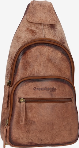 Greenland Nature Crossbody Bag 'Mascu & Line' in Brown