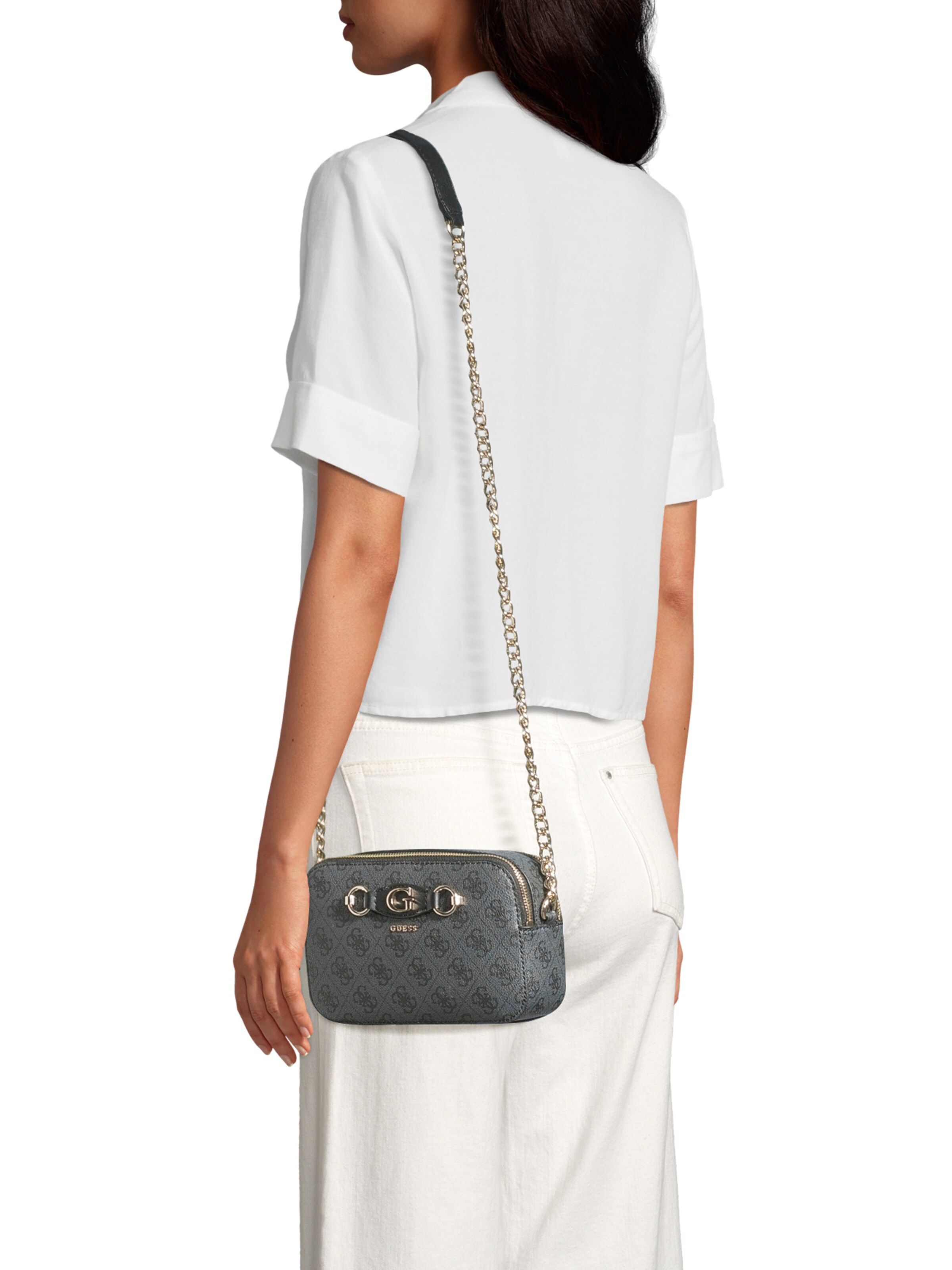 GUESS Crossbody Bag 'Izzy' in Black