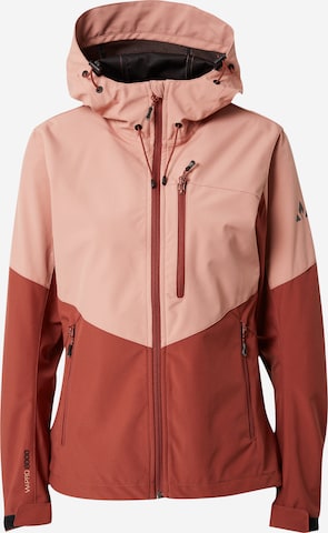 Whistler Athletic Jacket 'Rosea' in Red: front