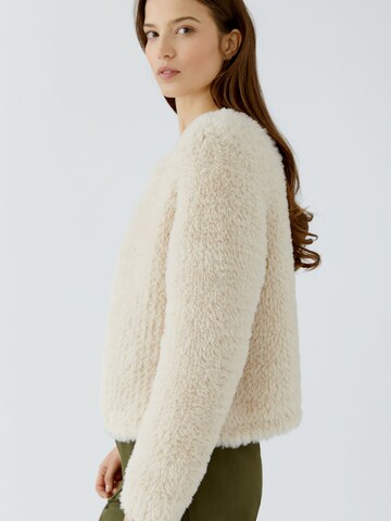 OUI Strickjacke in Beige