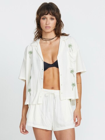 Volcom Bluse 'Sun Stunner' in Weiß: Vorderseite