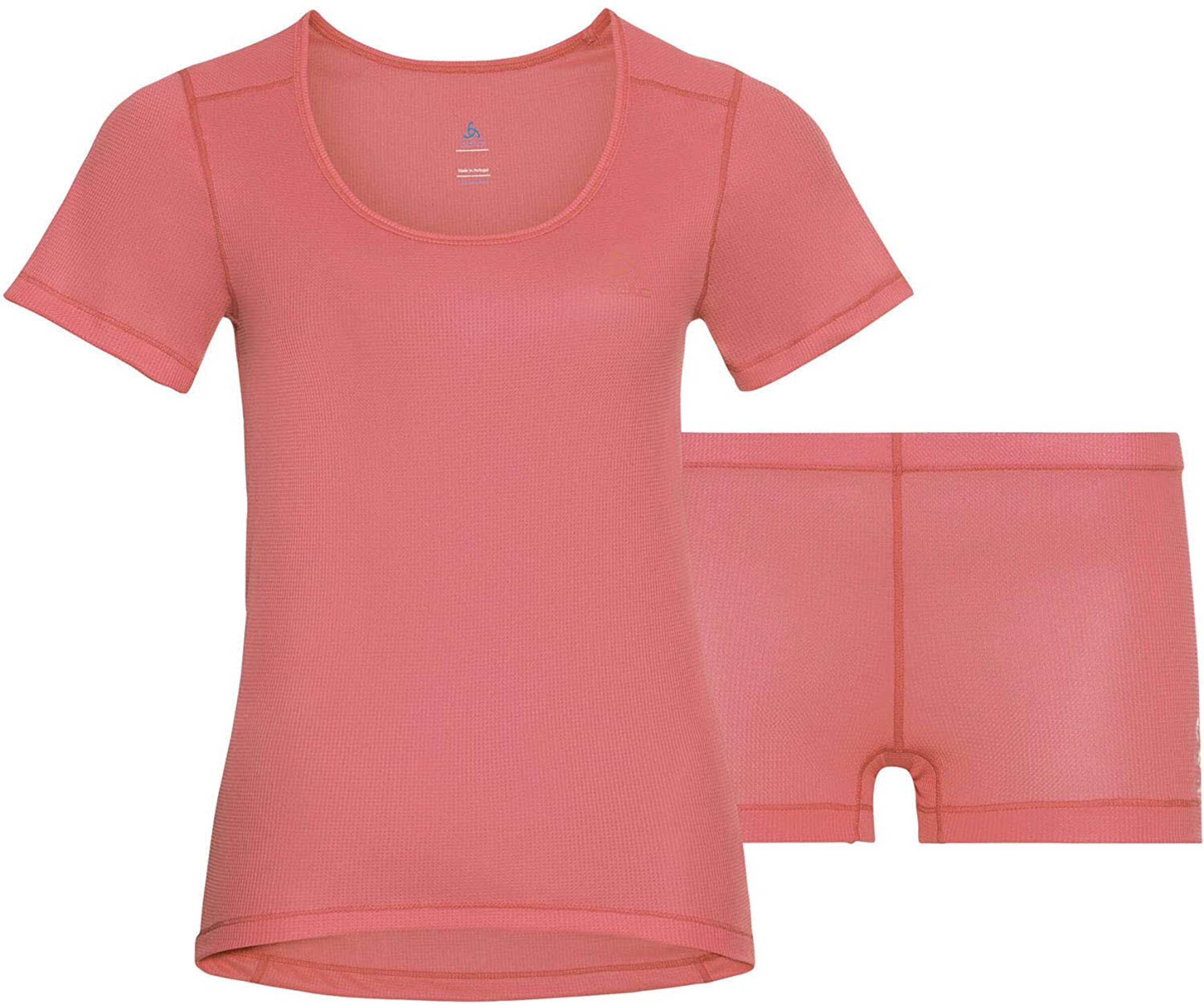 ODLO Wäsche-Set 'Cubic' in Orange: Vorderseite