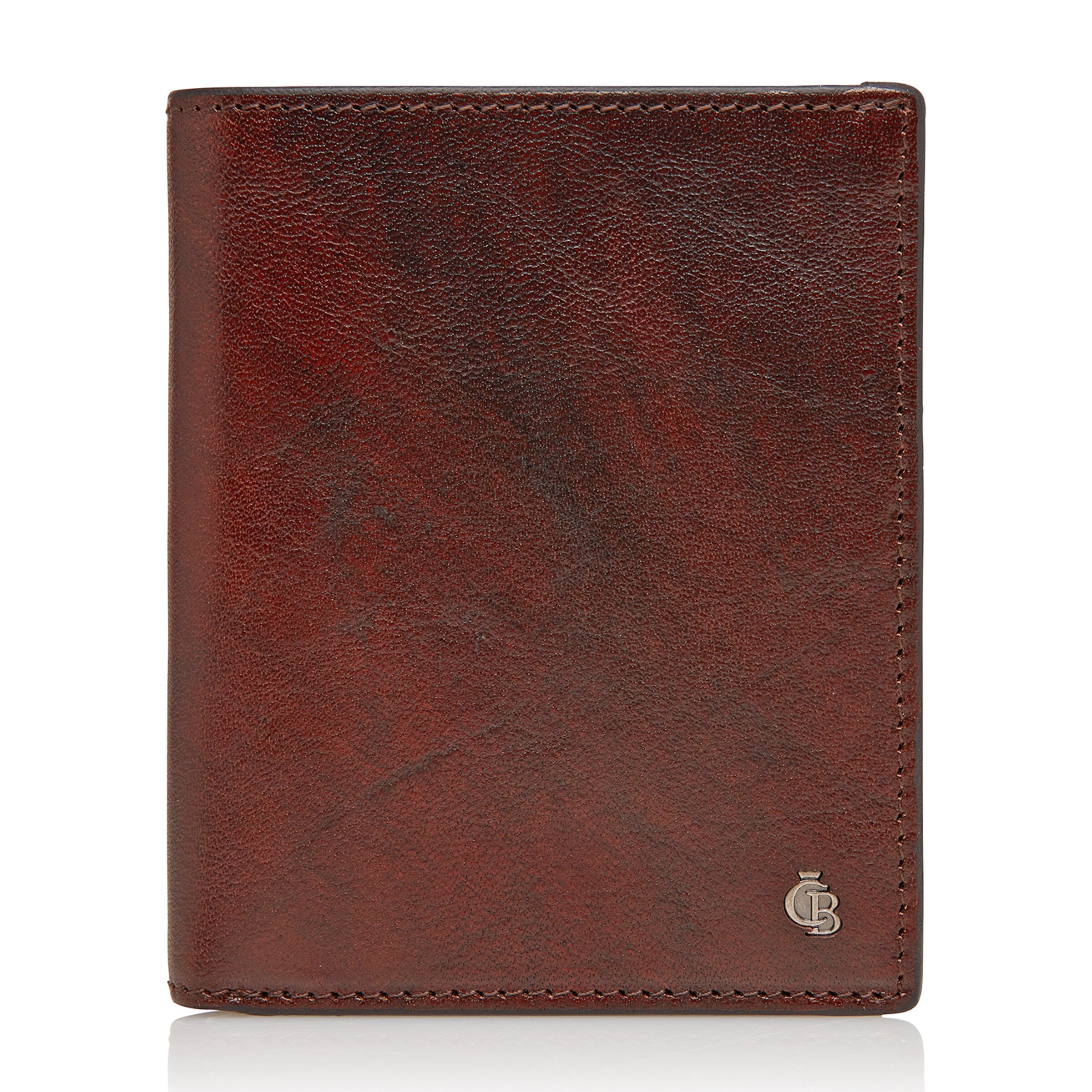 Portamonete di Castelijn & Beerens in marrone: frontale