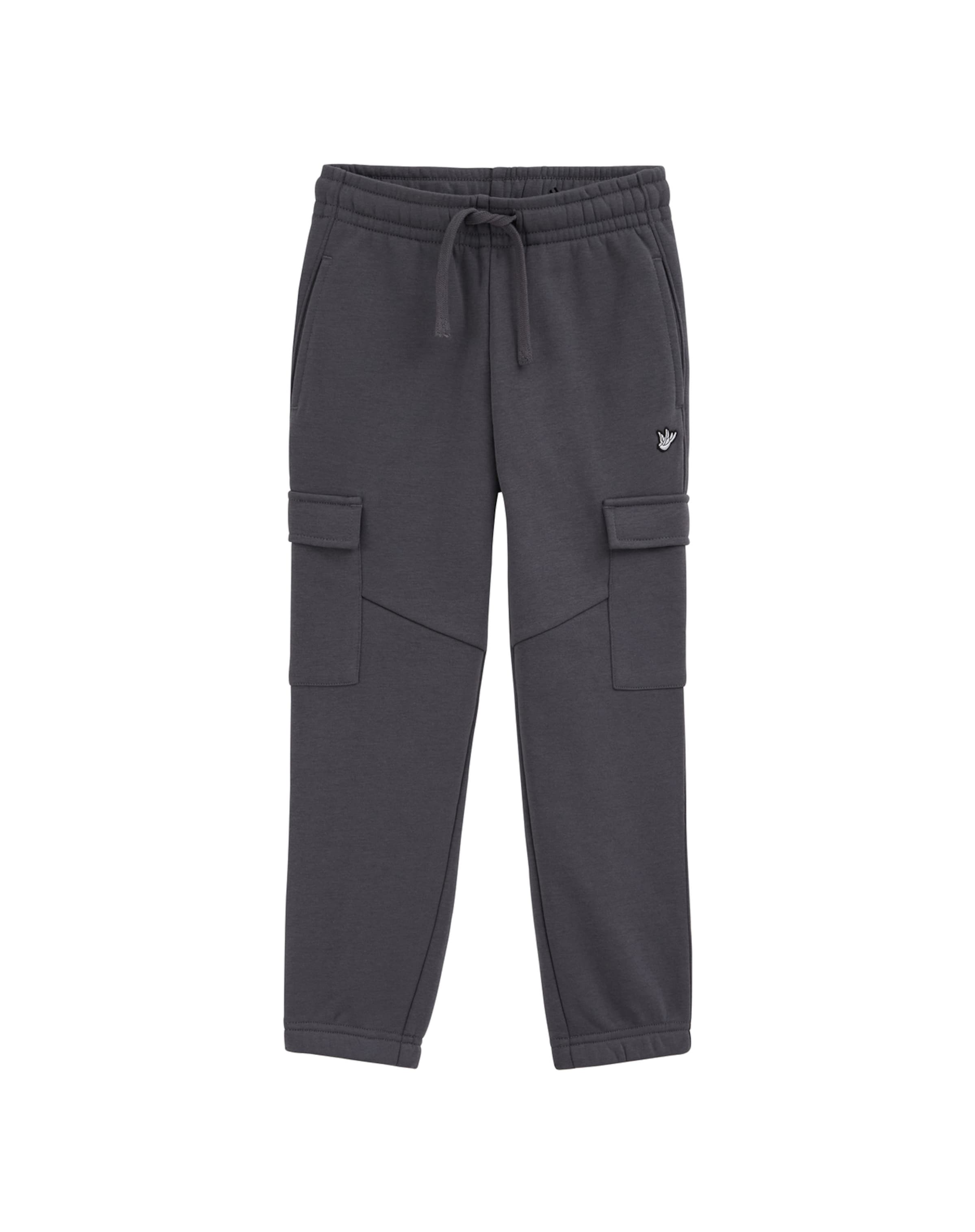 WE Fashion Regular Broek in Grijs: voorkant