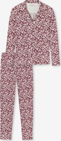 SCHIESSER Pyjama in Lila: predná strana