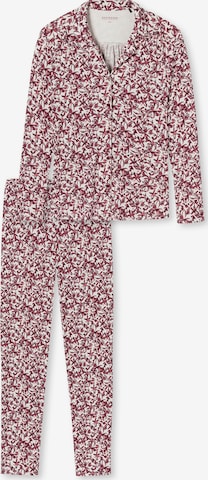 SCHIESSER Pyjama in Lila: voorkant
