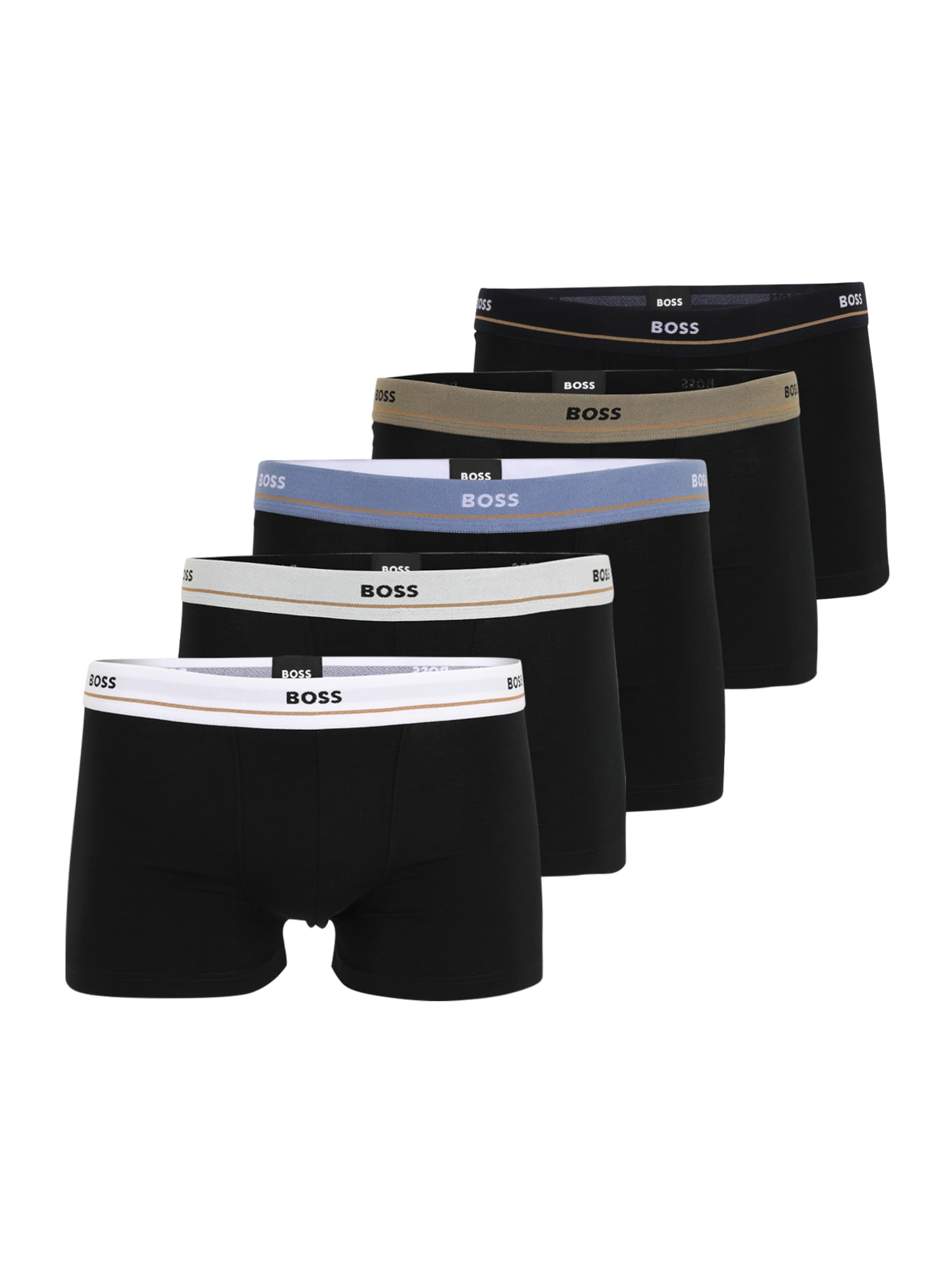 BOSS Boxer shorts in Black: front
