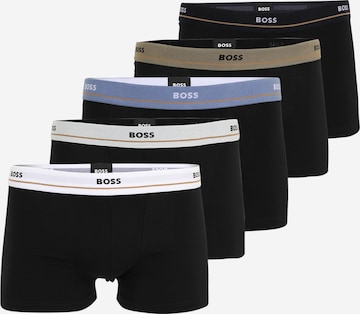 BOSS Шорты Боксеры в Черный: спереди
