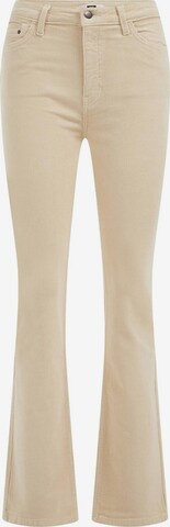 WE Fashion Broek in Beige: voorkant