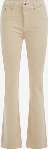WE Fashion Trousers in Beige: front
