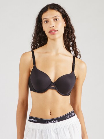 Calvin Klein Underwear T-shirt Bra in Black: front