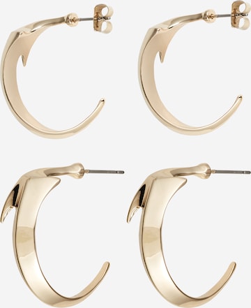 WEEKDAY Earrings in Gold: front