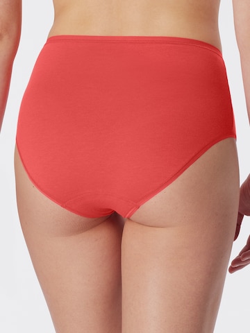 SCHIESSER Panty ' 95/5 Organic Cotton ' in Red