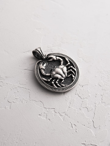 REYTEL Pendant 'RAK' in Silver: front