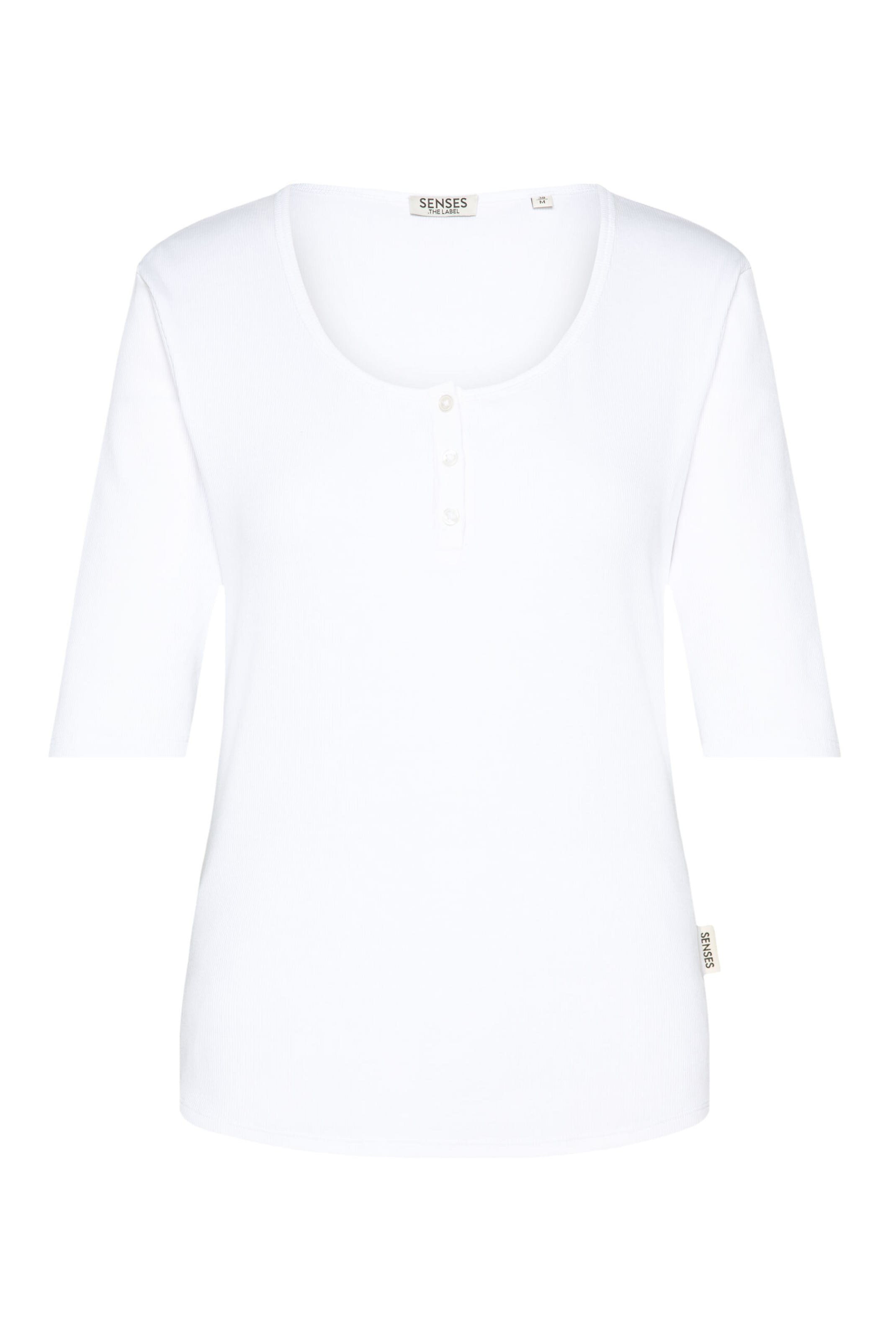 SENSES.THE LABEL Shirt in White: front