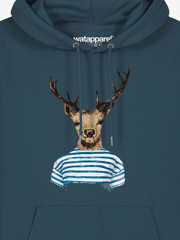 Geweih Pullover Hirsch Geweih Strickfleece Jacke Strickfleece