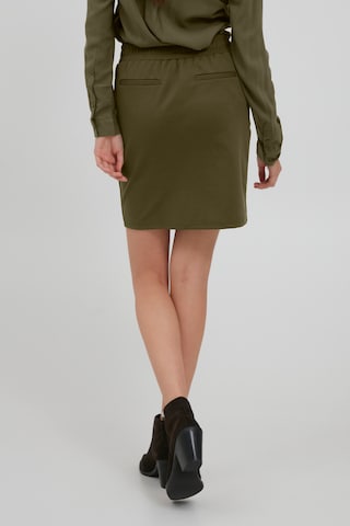 Jupe 'KATE SK' ICHI en vert