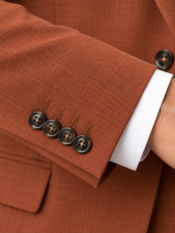 Guild Slim fit Suit 'Slim fit Business Anzug' in Orange