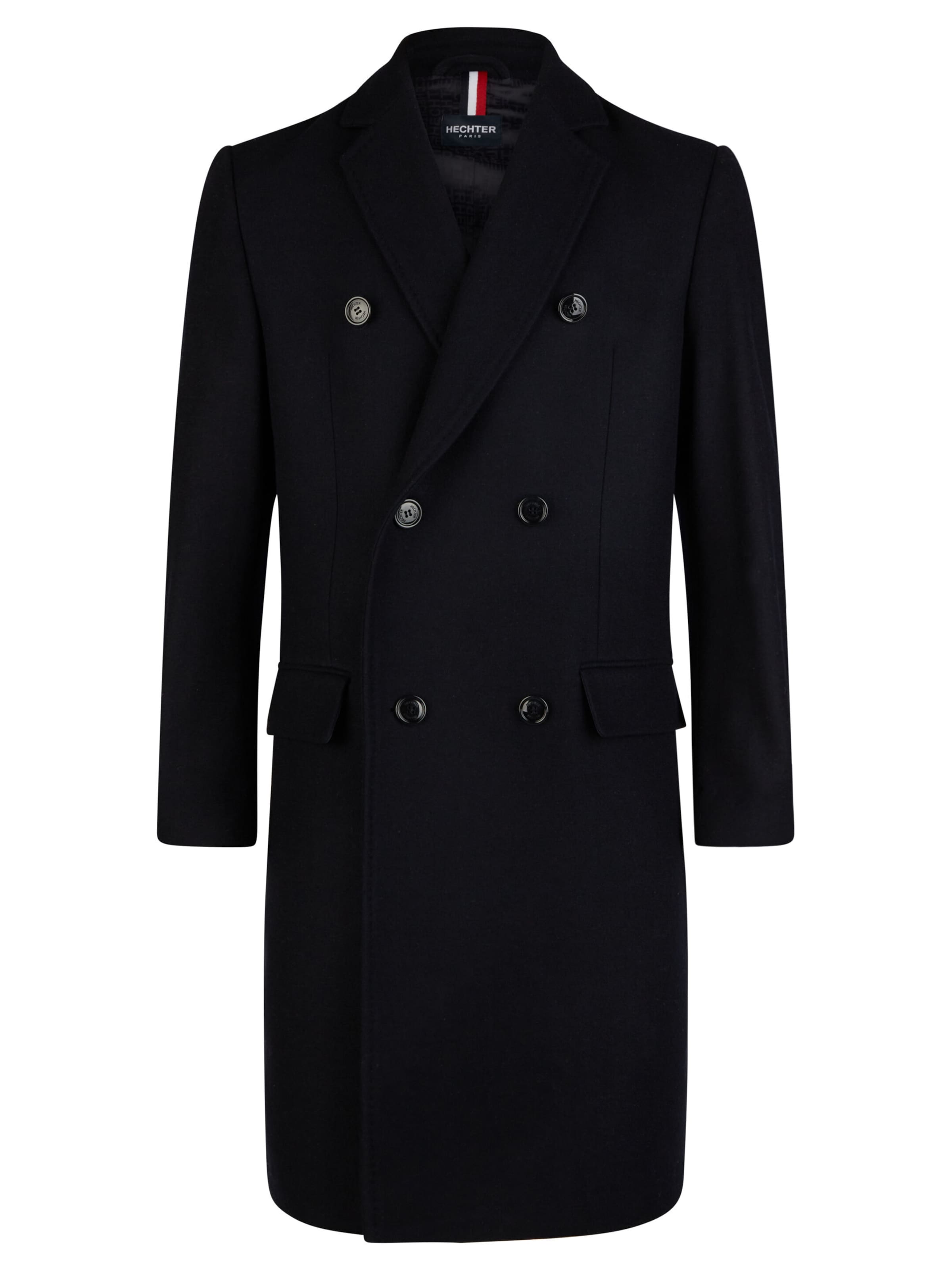 Manteau mi-saison HECHTER PARIS en bleu : devant