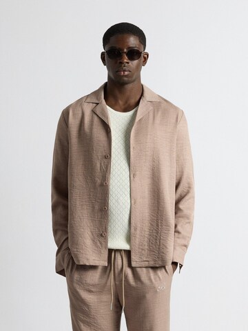 Burocs Regular Fit Hemd‌‌ in Grau