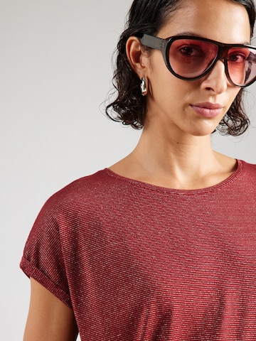 VERO MODA Μπλουζάκι 'VMLAVA' σε καφέ