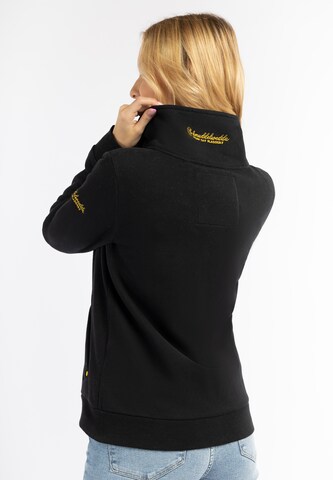 Schmuddelwedda Sweatjacke in Schwarz