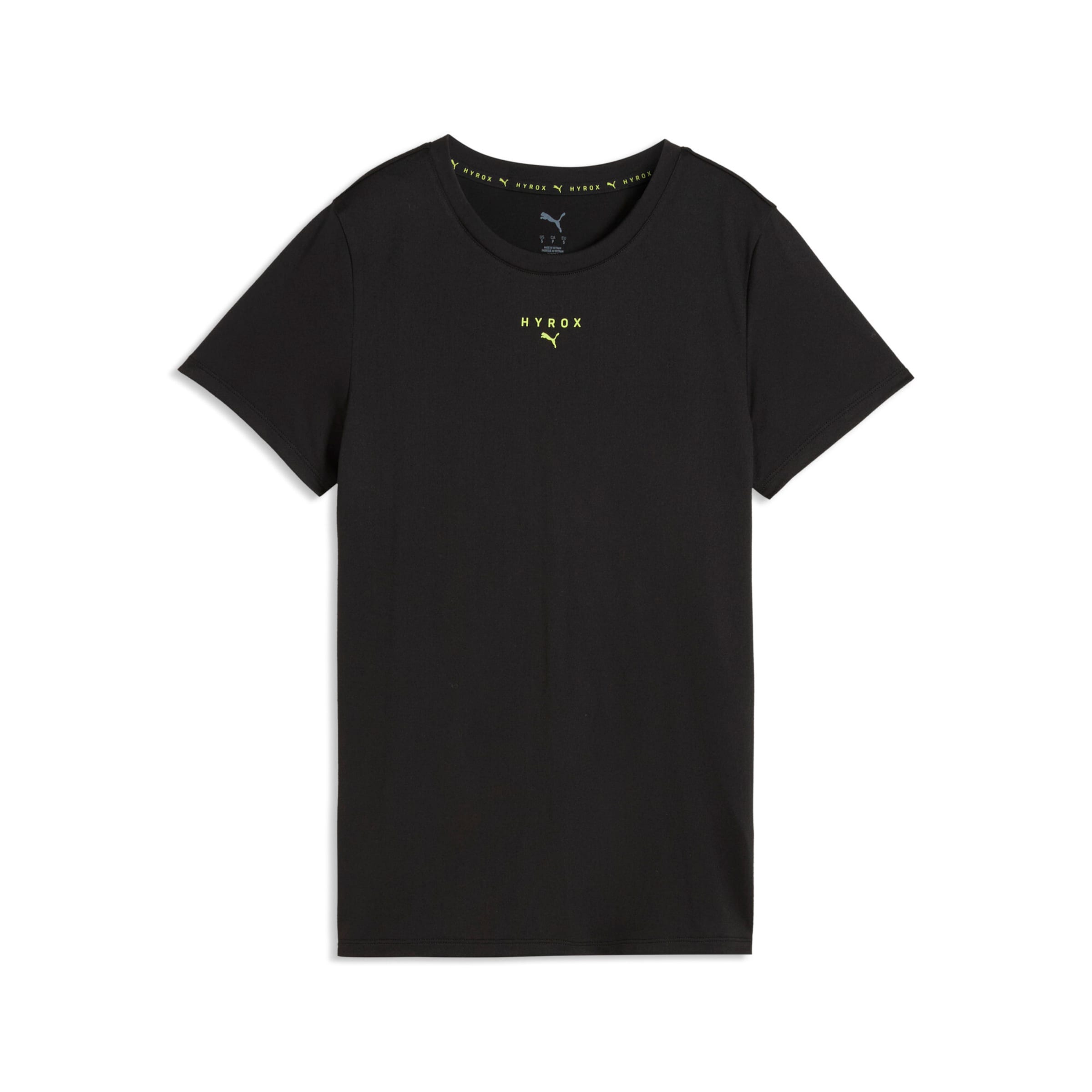 PUMA Functioneel shirt 'Puma X Hyrox' in Zwart: voorkant