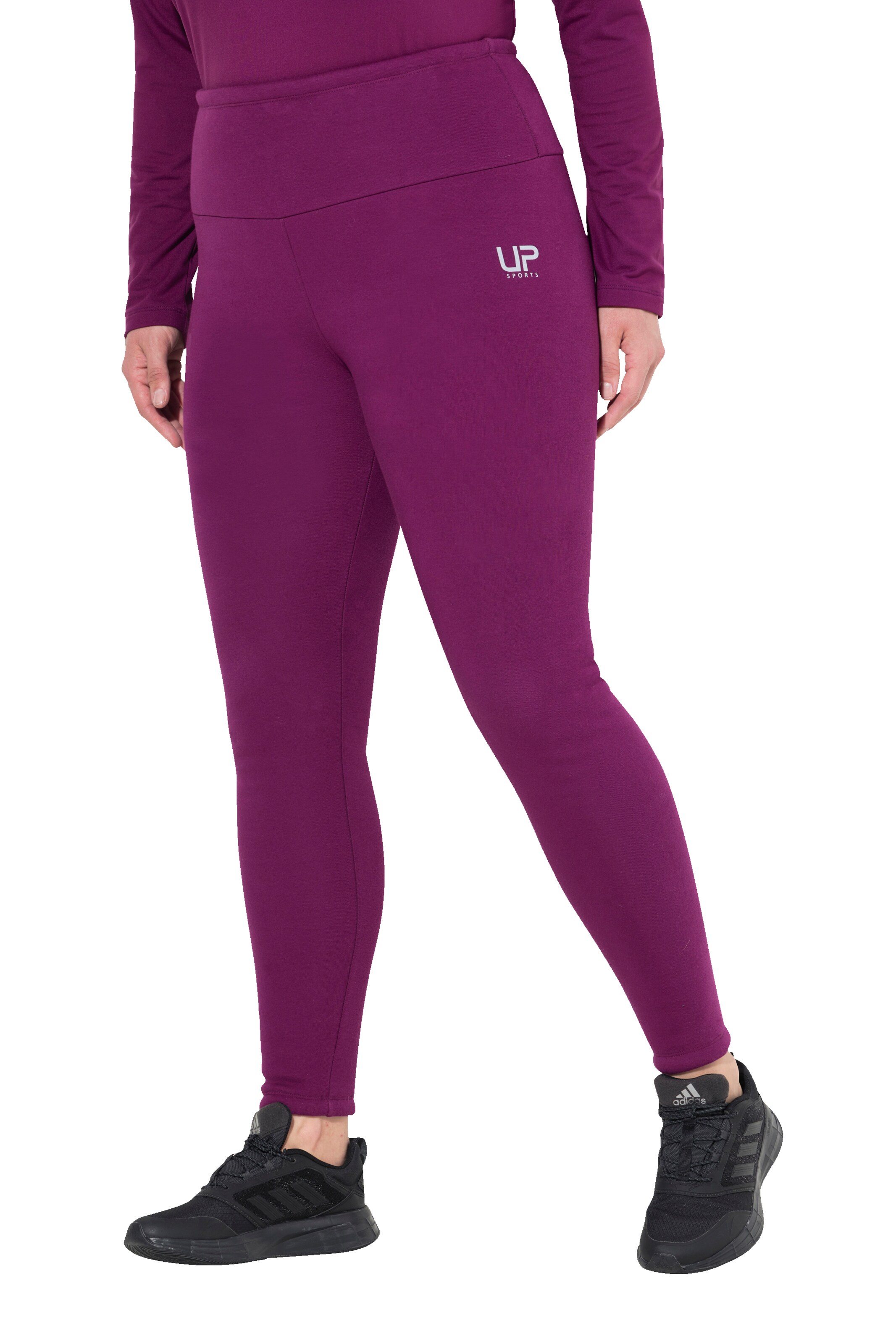 Ulla Popken Skinny Leggings in Lila