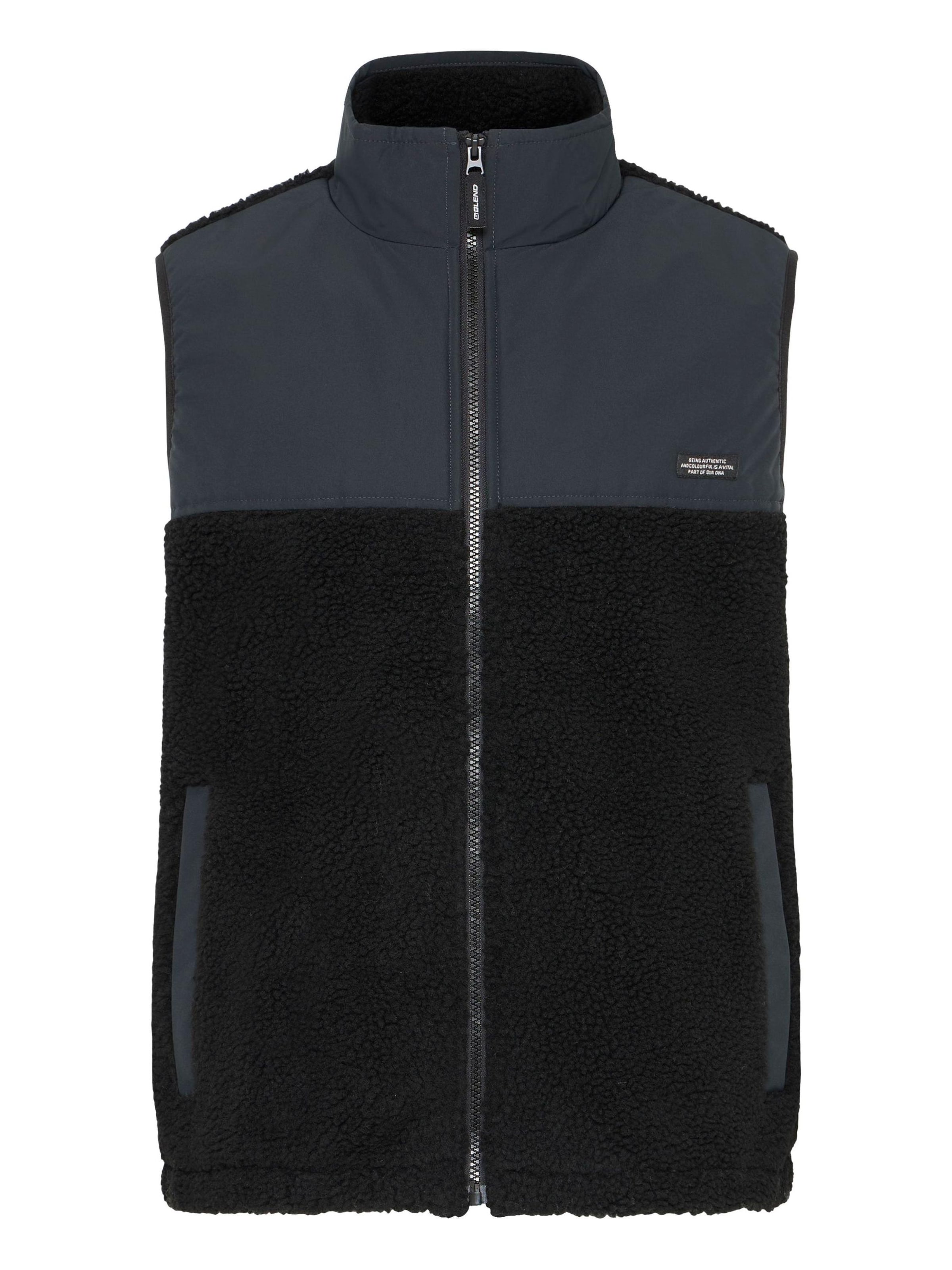 Gilet ' BHTorte ' di BLEND in nero: frontale